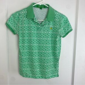 MASTERS Kids Green Golf Polo size Large (10-12)